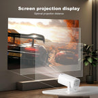 New P30 Retro Game Console with Projector，4K HD Portable Projector with 36000+ Games，Plug and Play TV Video Game Stick，Smart Projector with 2.4G Wireless Controllers，Android TV 11.0, Wifi
