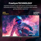 24 Inch Gaming Monitor 200Hz Curved Computer Monitor FHD 1080P, Curved 2800R VA Panel with 1Ms MPRT, Freesync, HDMI DP, VESA Mount for Gaming and Home Office