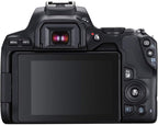 Canon EOS Rebel SL3 Digital SLR Camera with EF-S 18-55Mm Lens Kit, Built-In Wi-Fi, Dual Pixel CMOS AF and 3.0 Inch Vari-Angle Touch Screen, Black | 24.1MP Aps-C, Digic 8, Dual Pixel CMOS Af with Eye Detection, 3.0 Vari-Angle Touchscreen, WI-FI and Bluetooth