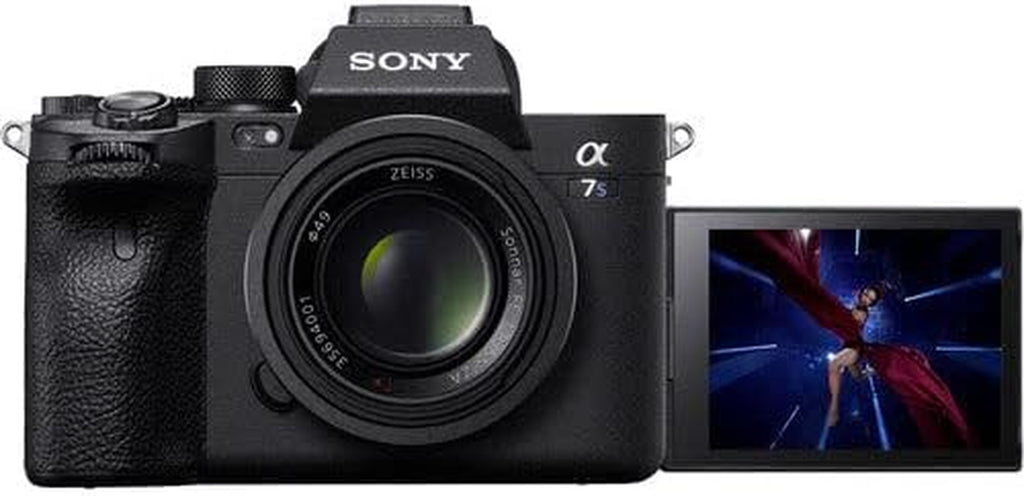 Sony Alpha 7S III Full-Frame Interchangeable Mirrorless Digital Camera Body with Exmor R BSI CMOS Sensor (Black) | 12.1MP Exmor R Bsi Full-Frame Sensor, 4K120P 10-Bit 4:2:2 Internal, 5-Axis Ibis, 759 Pd Af, Body Only