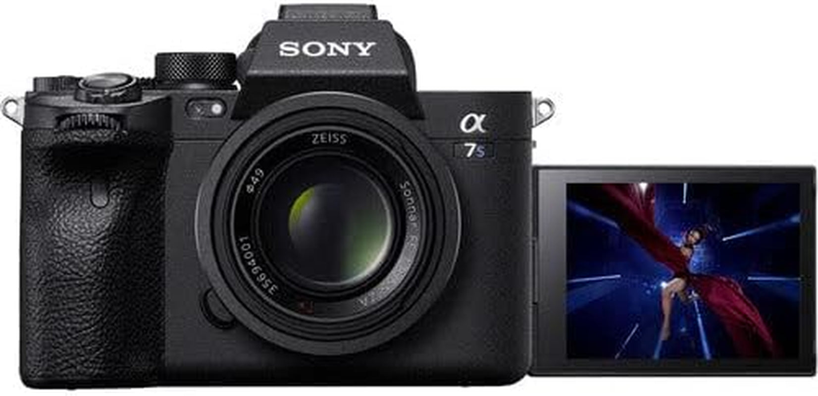 Sony Alpha 7S III Full-Frame Interchangeable Mirrorless Digital Camera Body with Exmor R BSI CMOS Sensor (Black) | 12.1MP Exmor R Bsi Full-Frame Sensor, 4K120P 10-Bit 4:2:2 Internal, 5-Axis Ibis, 759 Pd Af, Body Only