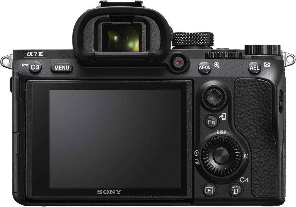 Sony A7Iii Full Frame Mirrorless Camera with FE 28-70Mm F3.5-5.6 OSS Lens Kit ILCE-7M3K/B | Official Sony USA Partner Model | Bundle with Telephoto & Wide-Angle Lens Set, 128GB Card, Deco Gear Bag